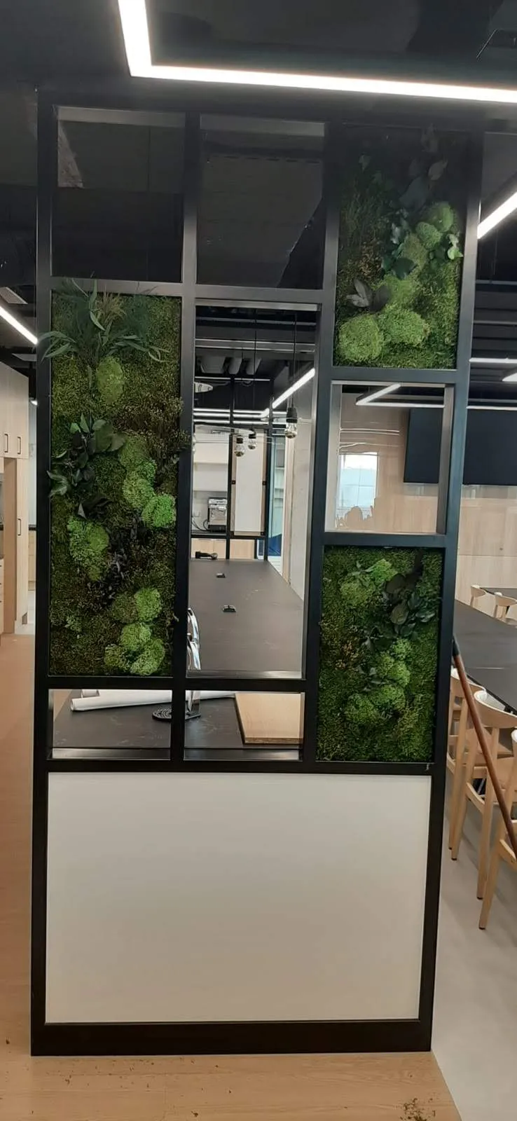 Biophilic design z wykorzystaniem mchu stabilizowanego